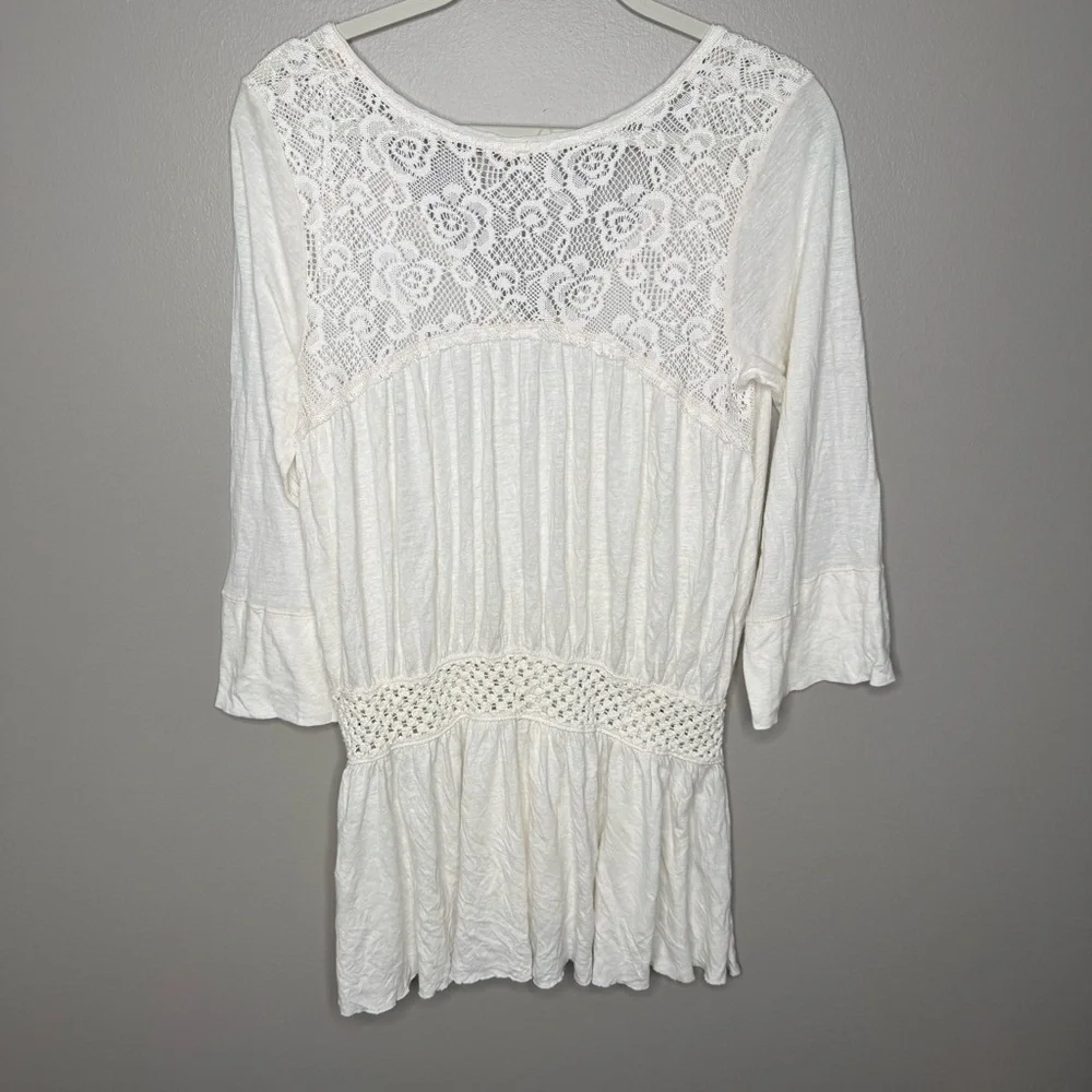 Free People Moonlight Romantic Tunic Size Small
